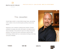 Tablet Screenshot of donaldedge.com